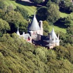 Castell Coch from the air by John Bulpin