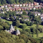 Tongwynlais from the air by John Bulpin