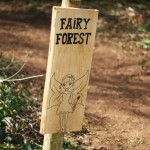 fairy forest sign