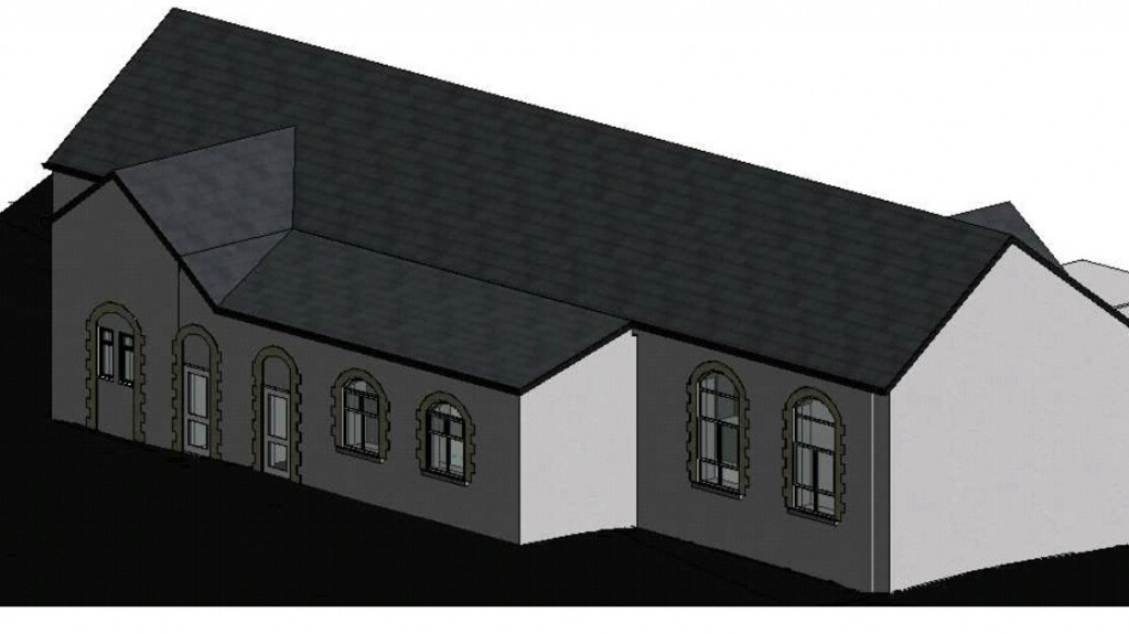 Reception Building Drawing