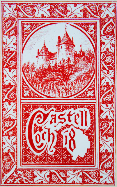 Castell Coch wine label