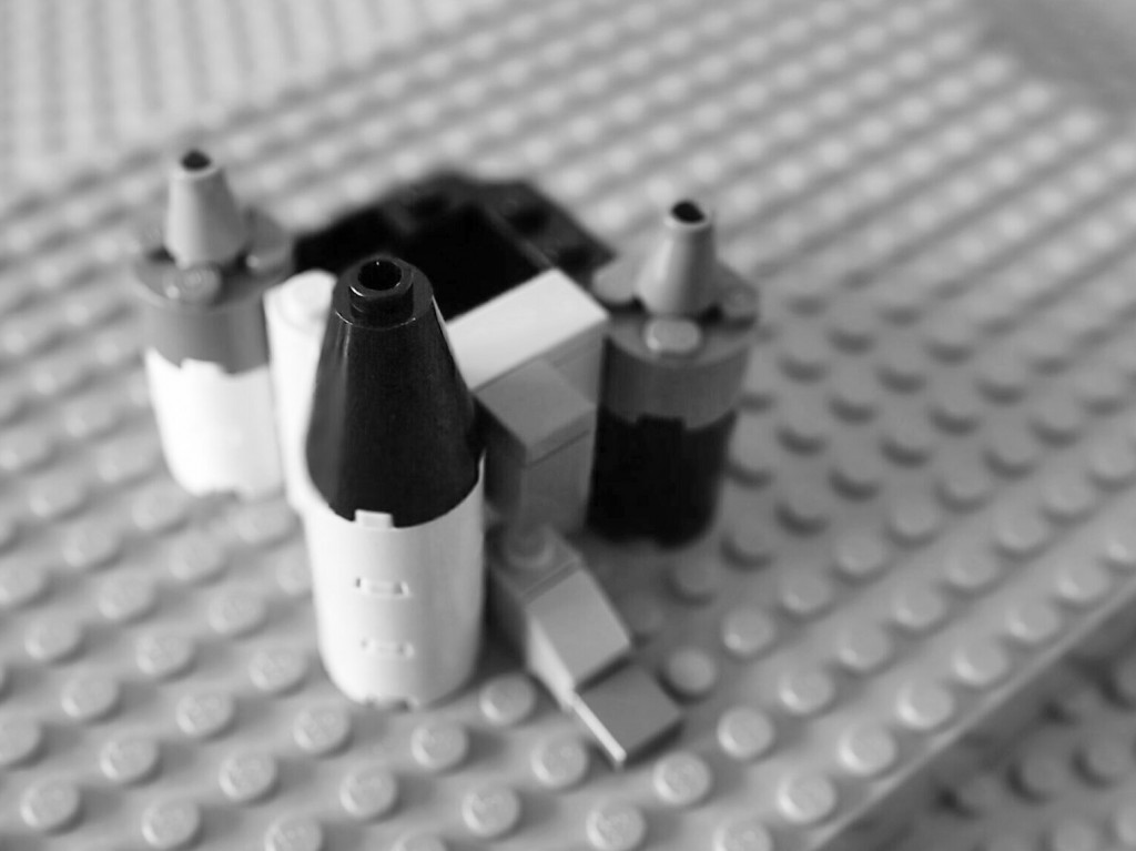 Castell Coch Lego model