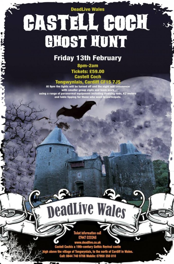 DeadLive ghost hunt poster