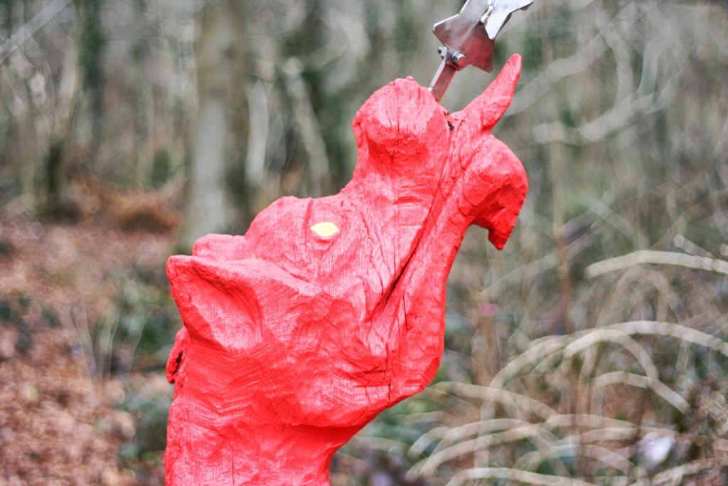 Sculpture trail dragon