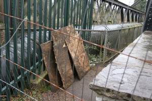 Iron Bridge damage