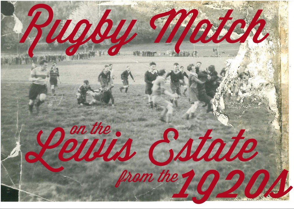 1920s rugby match header