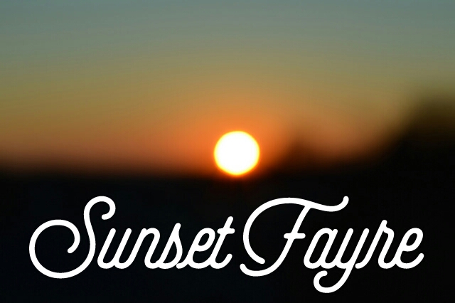 Sunset Fayre header