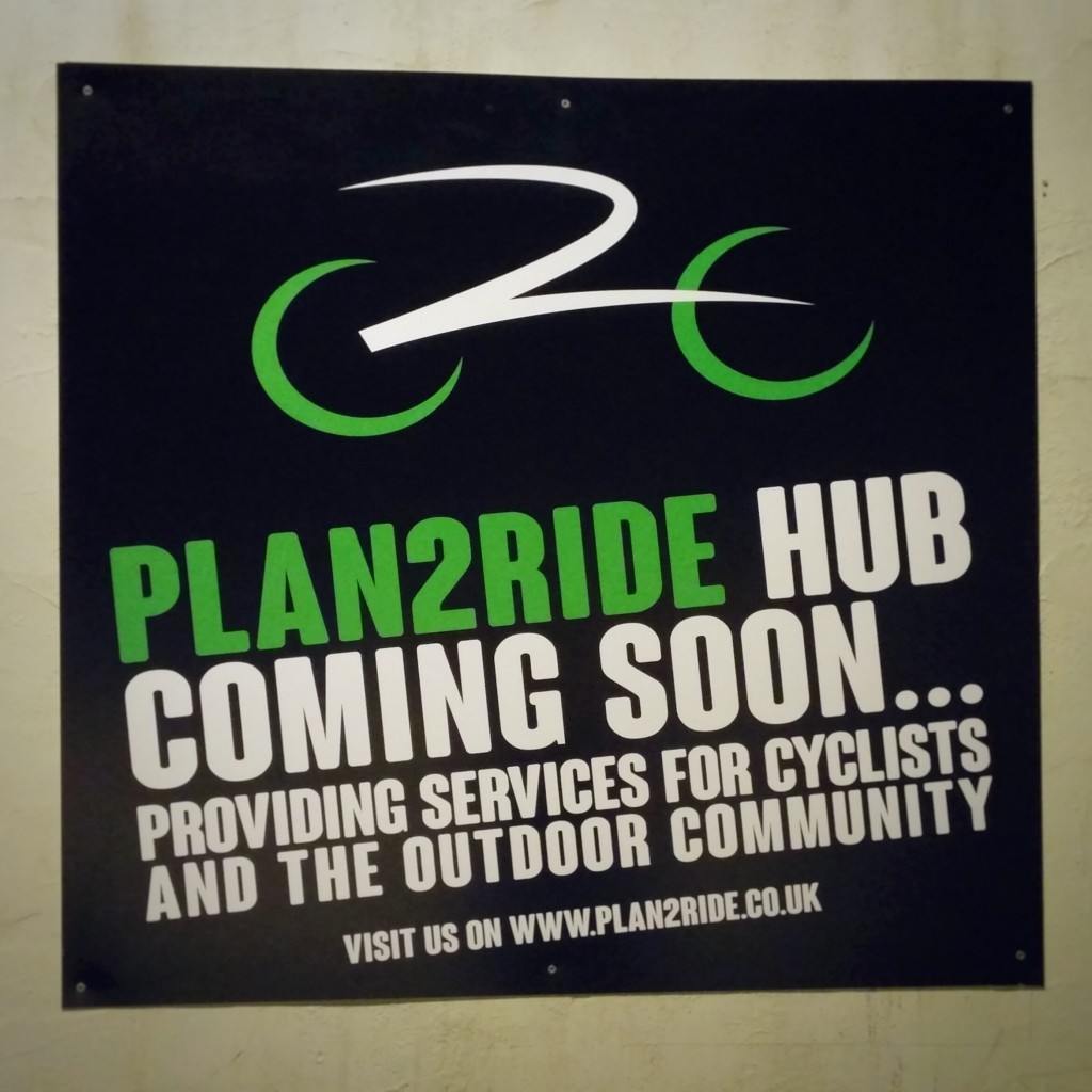 Plan 2 Ride sign