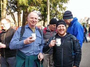 Ton 3 Peaks walk tea drinkers