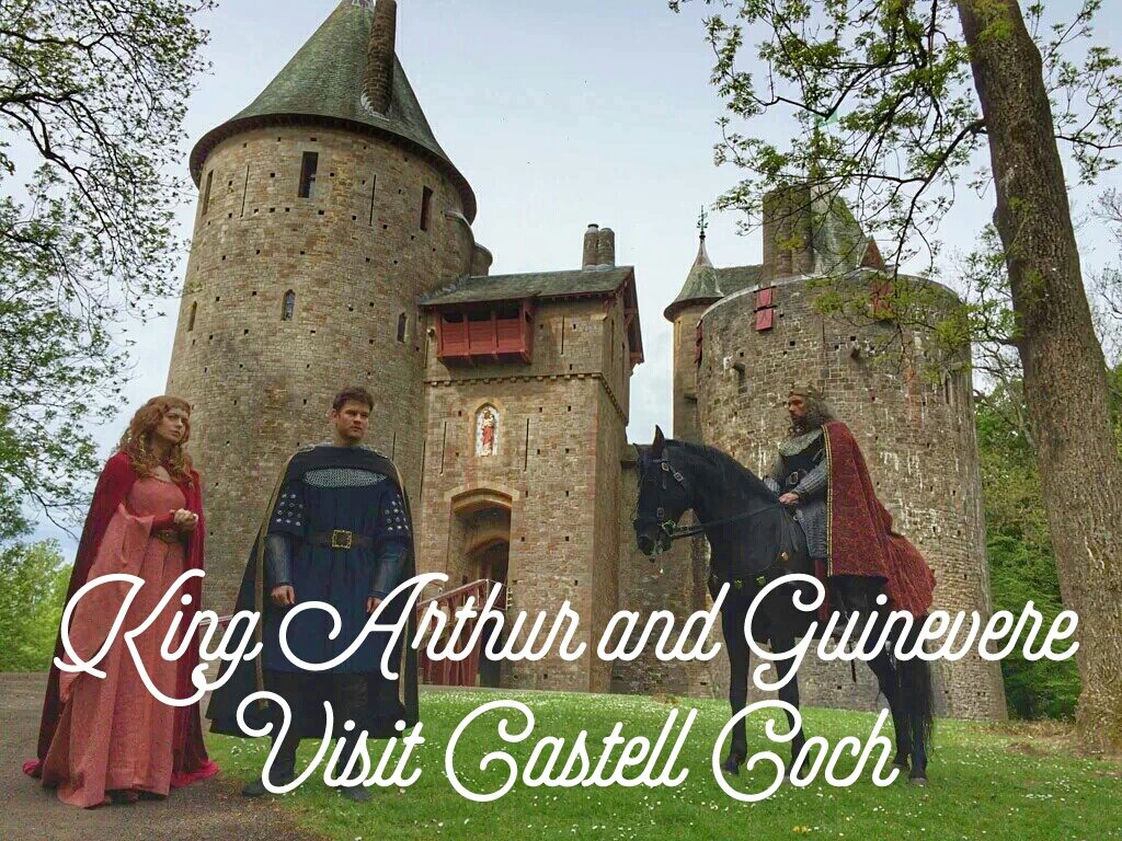 King Arthur and Guinevere Visit Castell Coch header