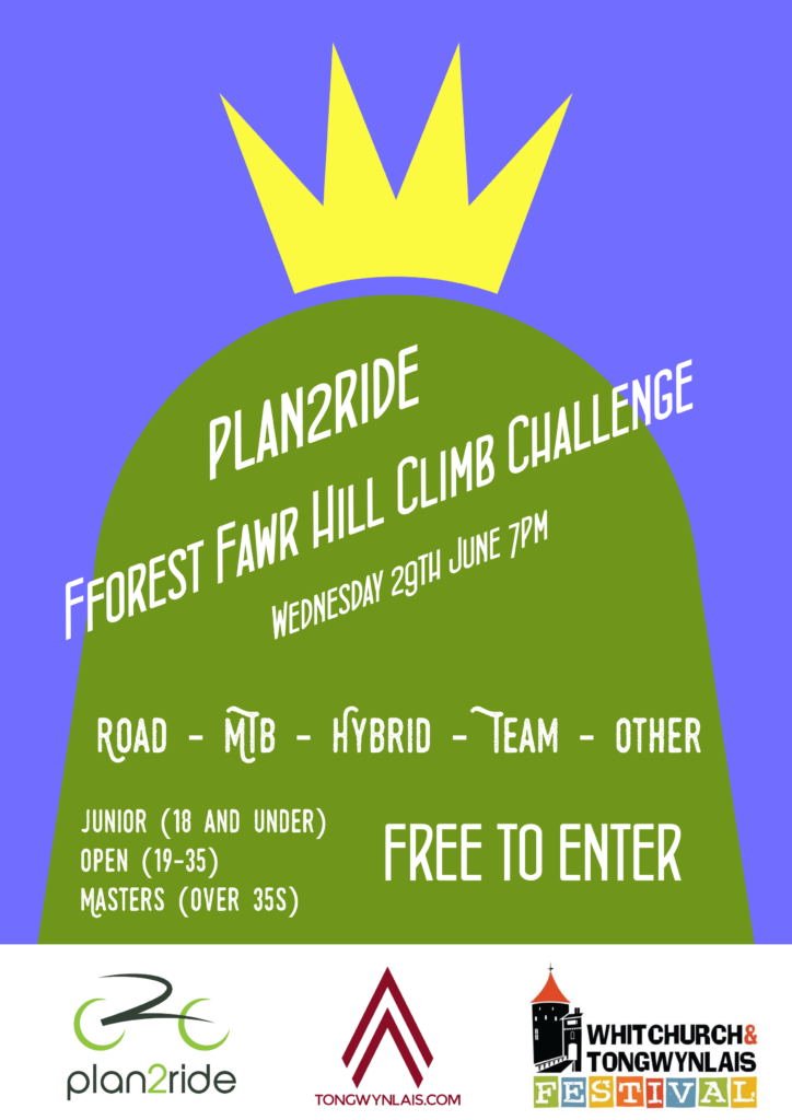 Fforest Fawr hill climb challenge poster