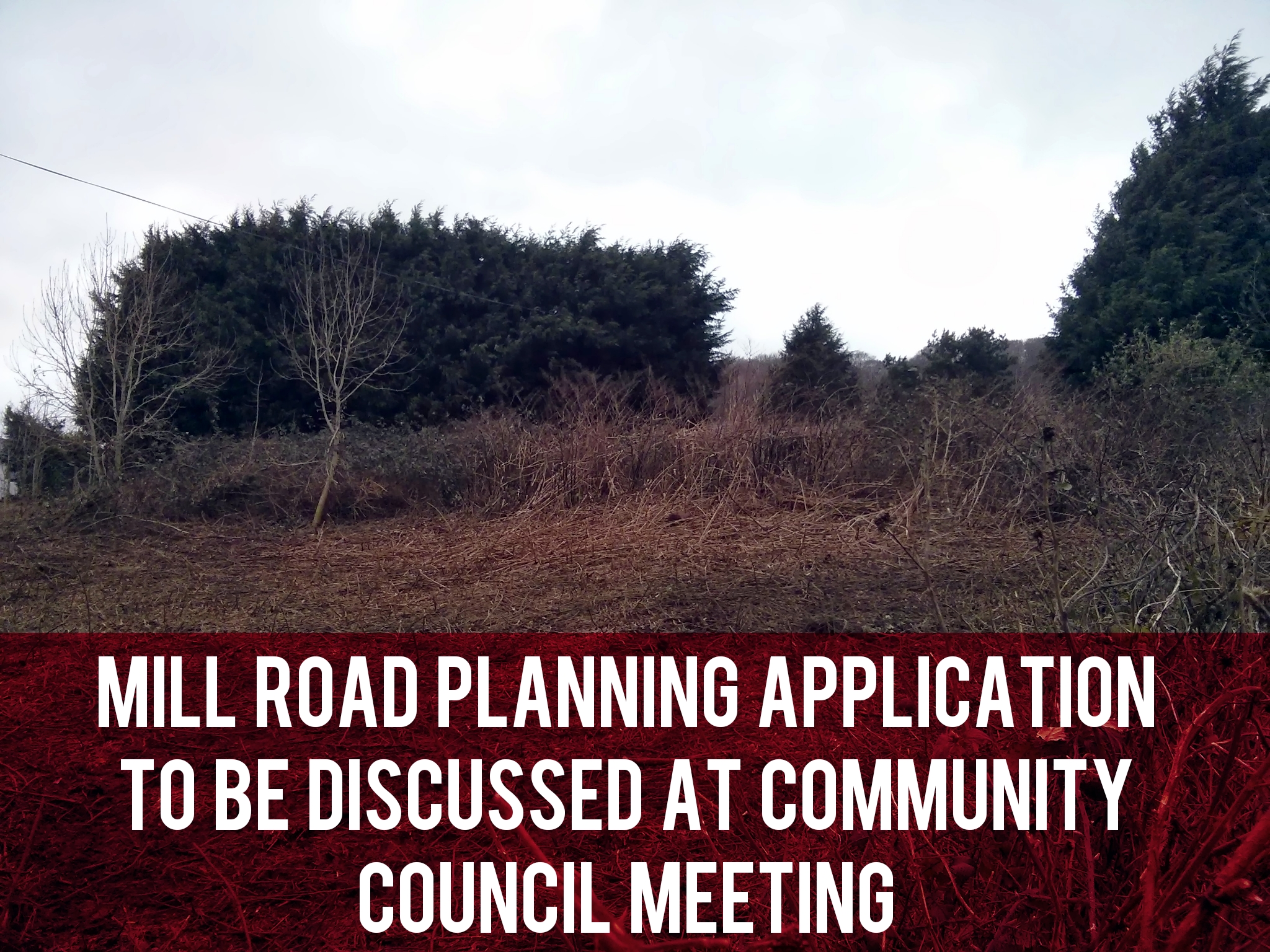 Mill Road planning application header