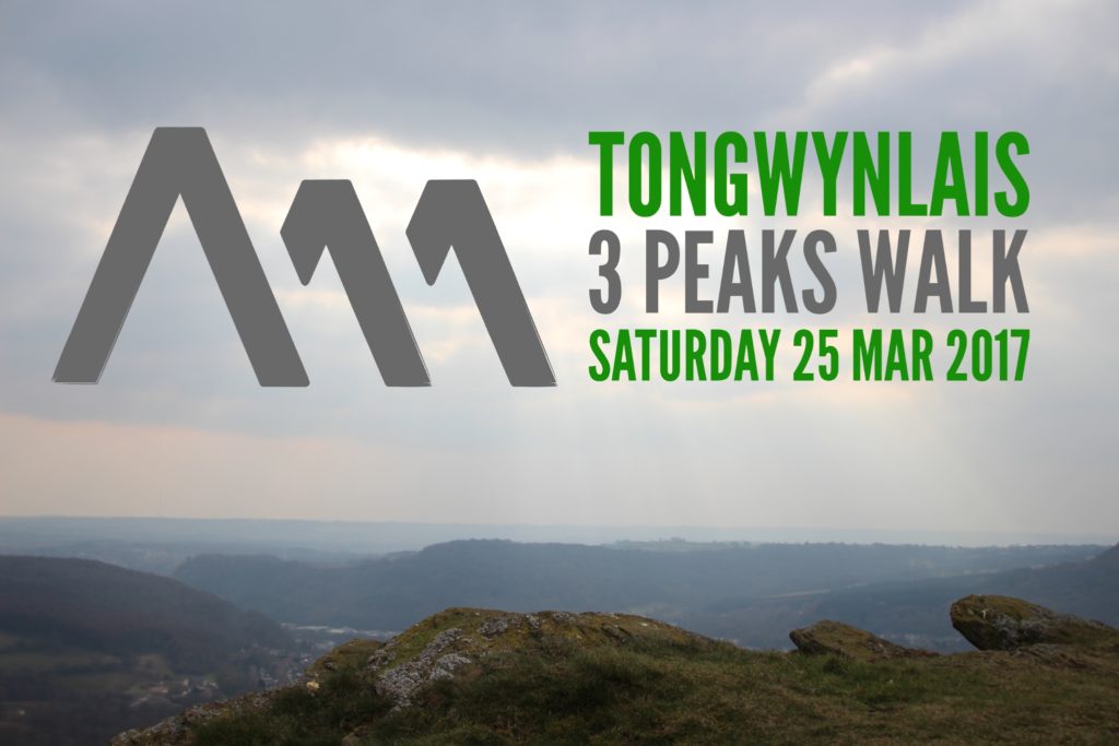 Ton 3 Peaks walk poster