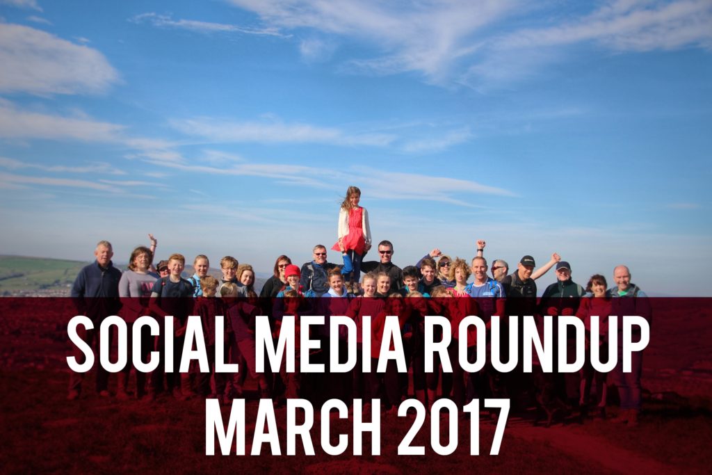 Social Media Roundup - March 2017 header
