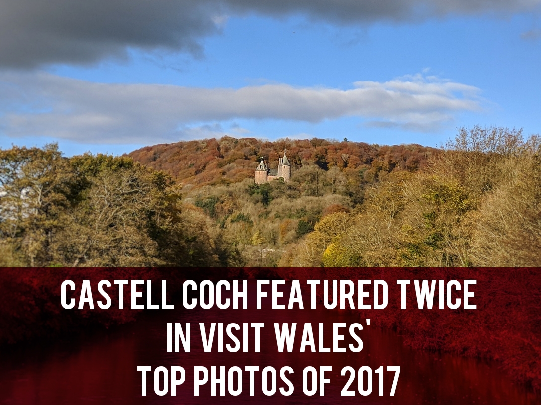 Castell Coch Featured Twice in Visit Wales’ Top Photos of 2017