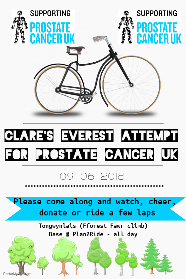 Clare Good fundraising poster