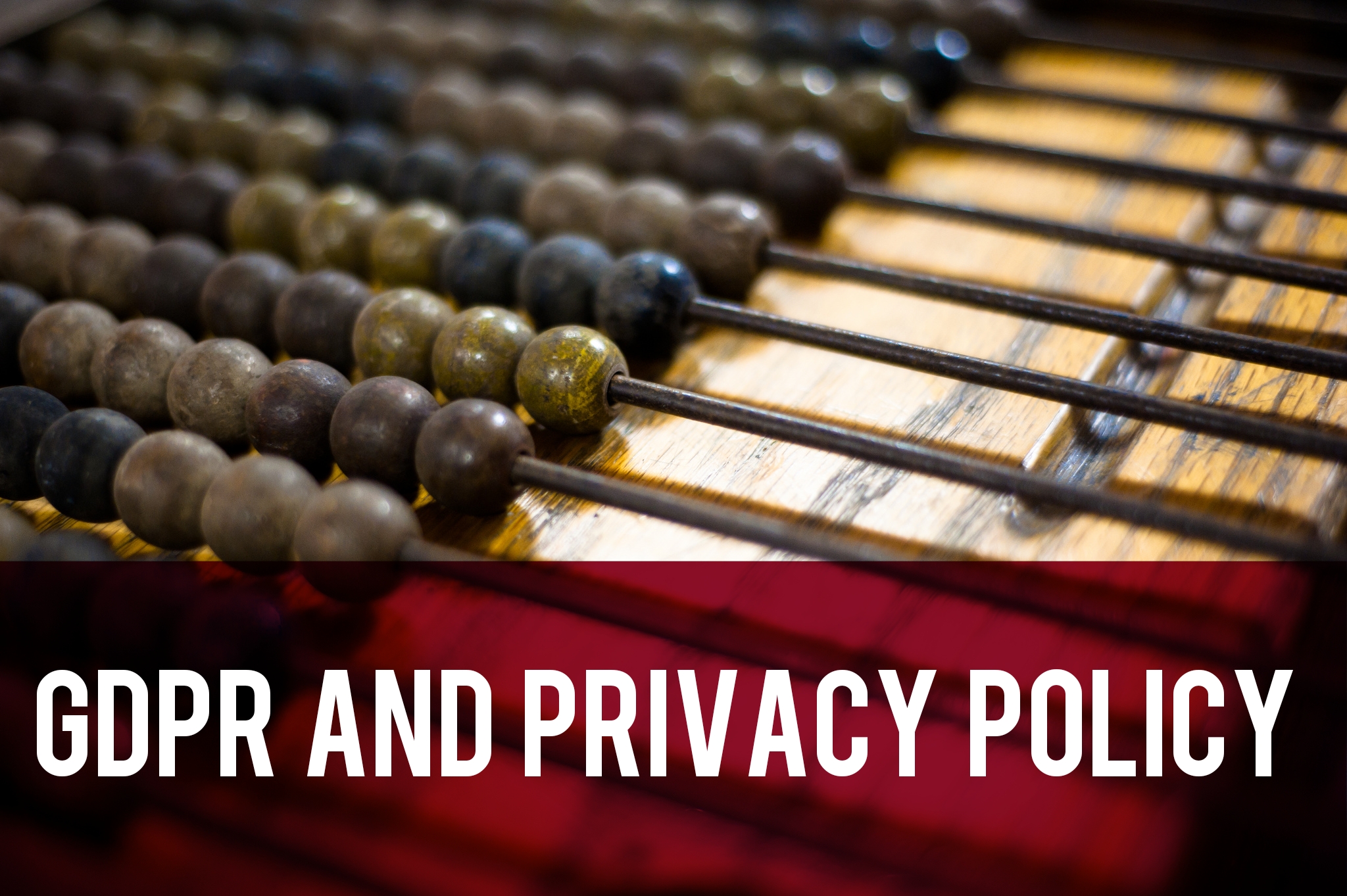 GDPR and Privacy Policy header