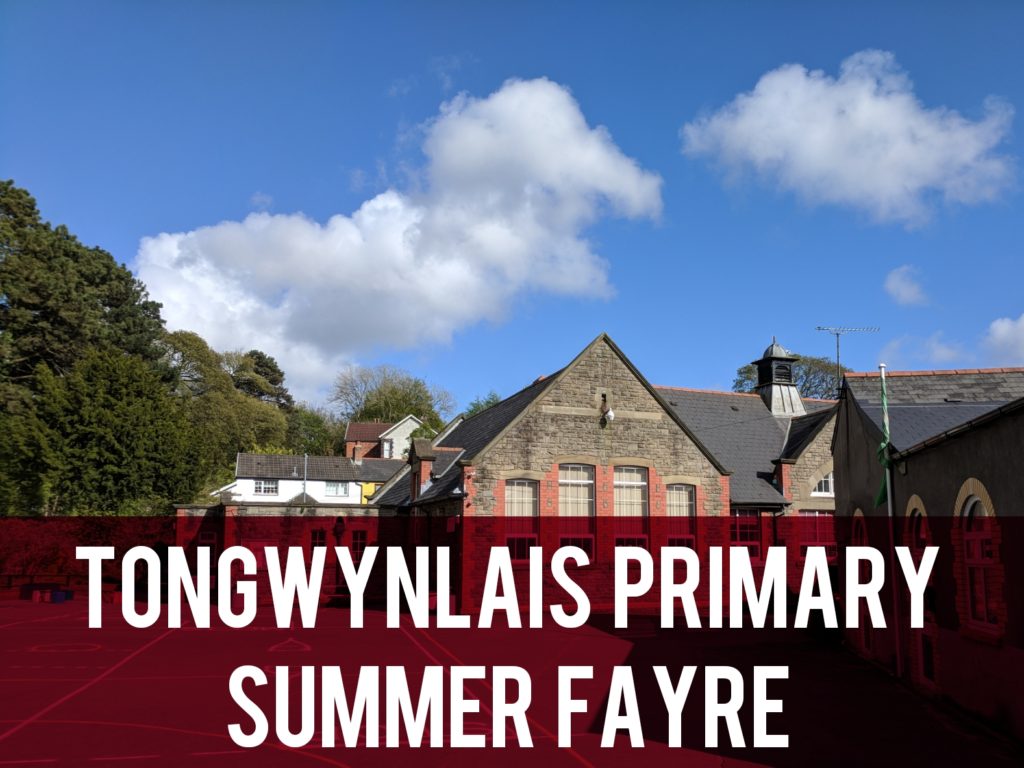Tongwynlais Primary Summer Fayre header