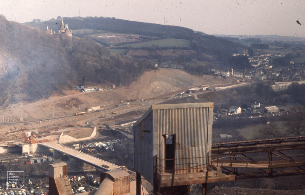 Photo of the A470 from 1971