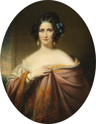 Portrait of Mary Ann Evans by James Godsell Middleton